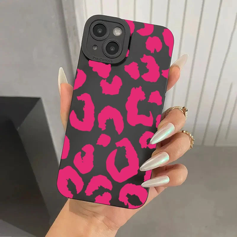 Leopard Design TPU Phone Case