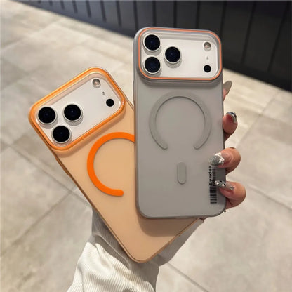 Matte Clear Magnetic Case