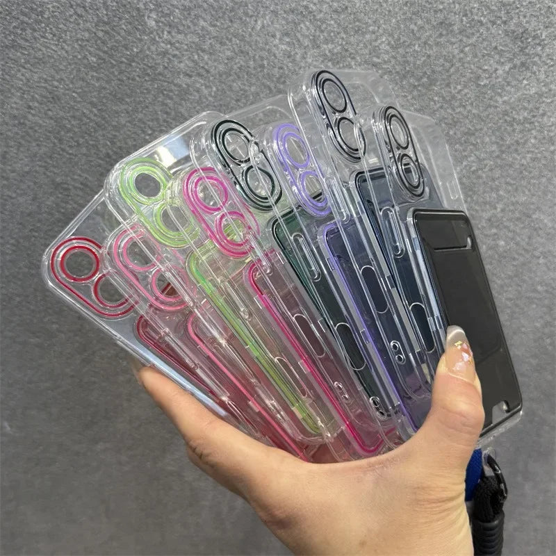 Candy Color Card Pack Case for iPhone