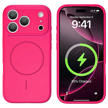 Liquid Silicone Magnetic Phone Case