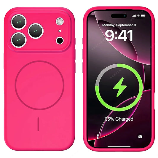 Liquid Silicone Magnetic Phone Case