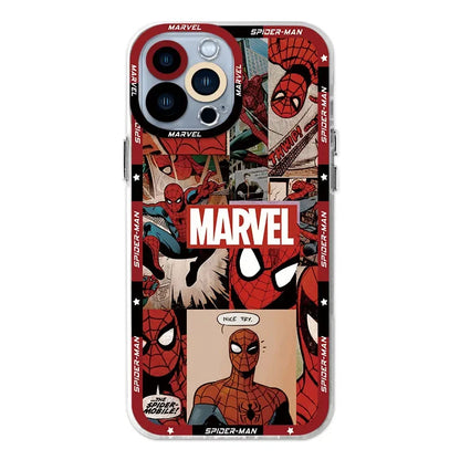 Marvel Spider-Man Clear Phone Case