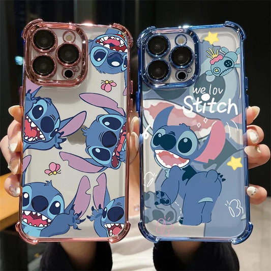 Cartoon Stitch Silicone Phone Case