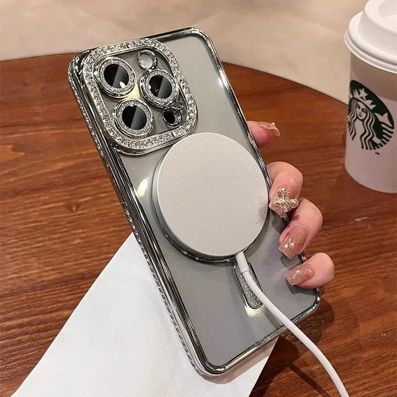 Glitter Transparent Phone Case