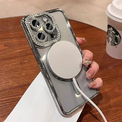 Glitter Transparent Phone Case