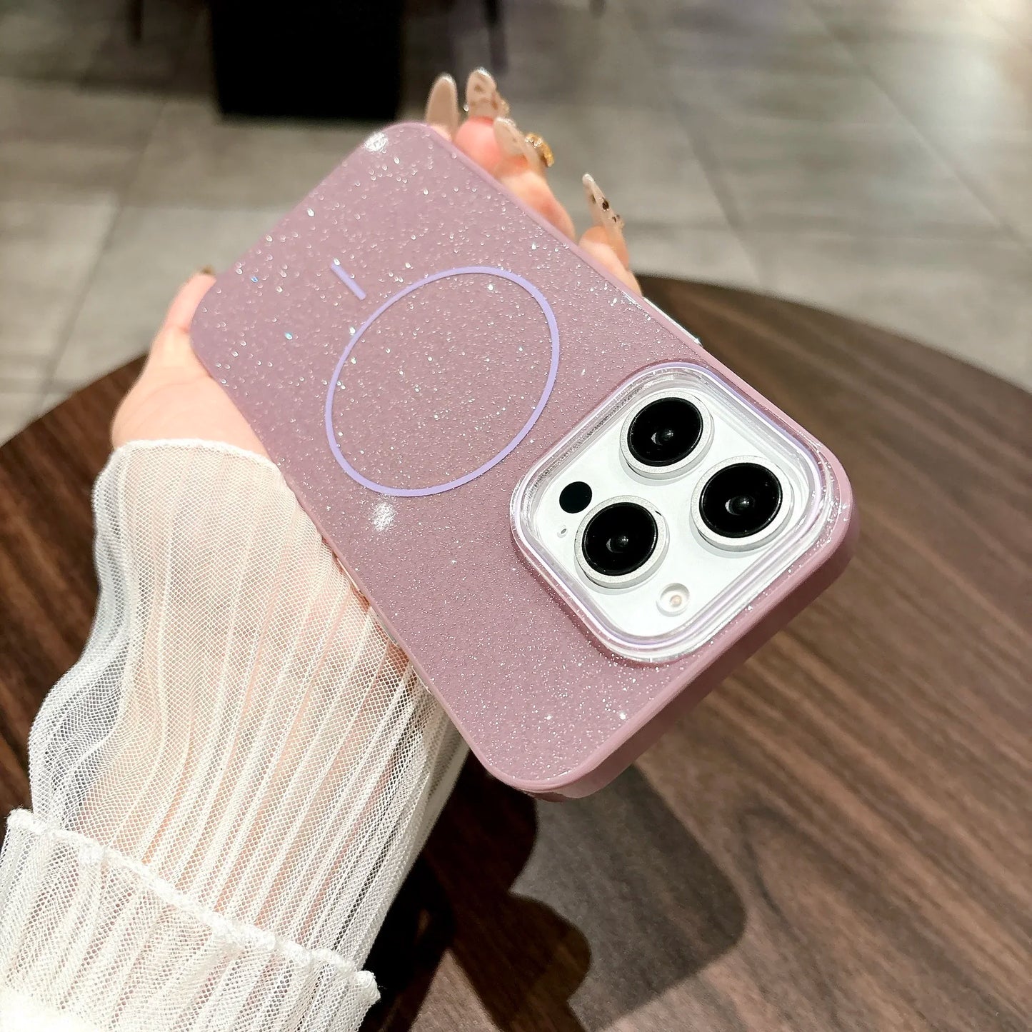 Magnetic Glitter Phone Case