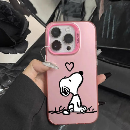 Love Heart Snoopy Phone Case