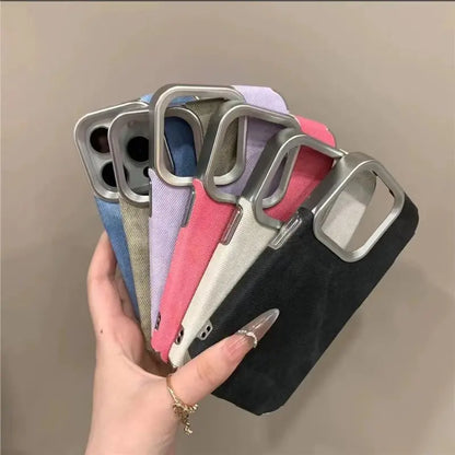 Matte Faux Leather Phone Case