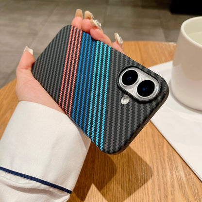 Carbon Fiber Magnetic Phone Case For iPhone