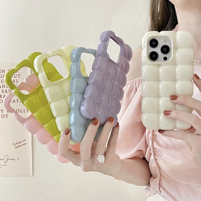 Macaron Soft Phone Case For iPhone