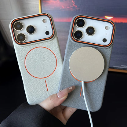Lichee Pattern Magnetic Case