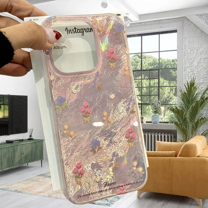 Tulip Floral Clear Phone Case