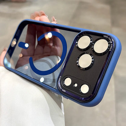 Magnetic Metal Bumper Case For iPhone
