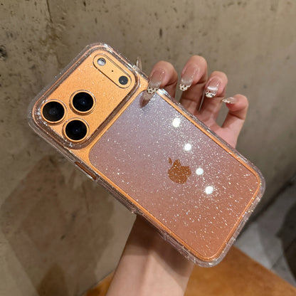 Bling Glitter Clear Soft Case For iPhone