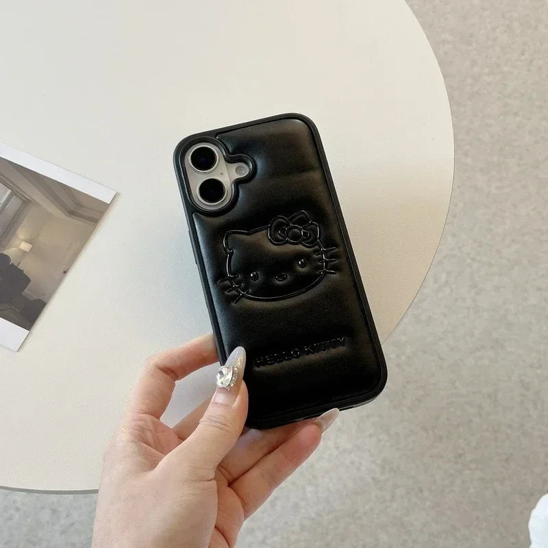 Hello Kitty Cartoon Leather Phone Case
