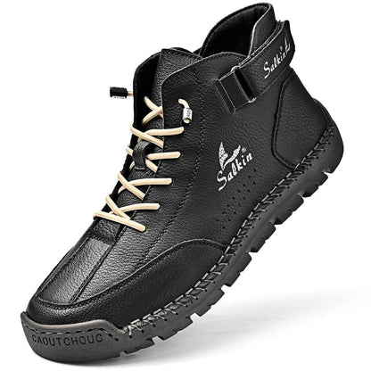 AutumnCraft™ Handmade Leather Ankle Boots
