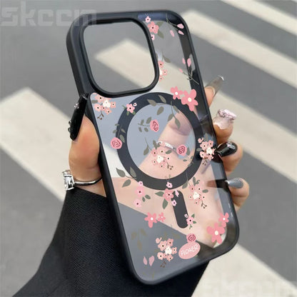 Flower Transparent Phone Case