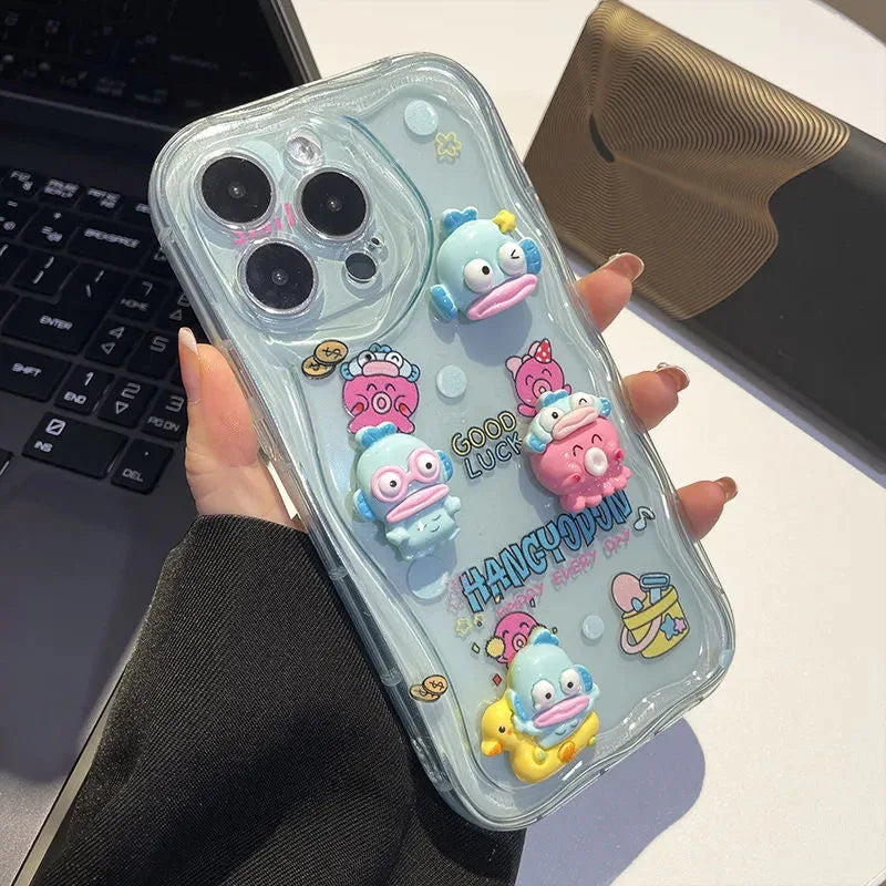 3D Hangyodon Toy Phone Case