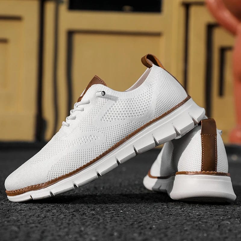 AeroLight™ White Flyknit Sneakers - Redefining Comfort and Style