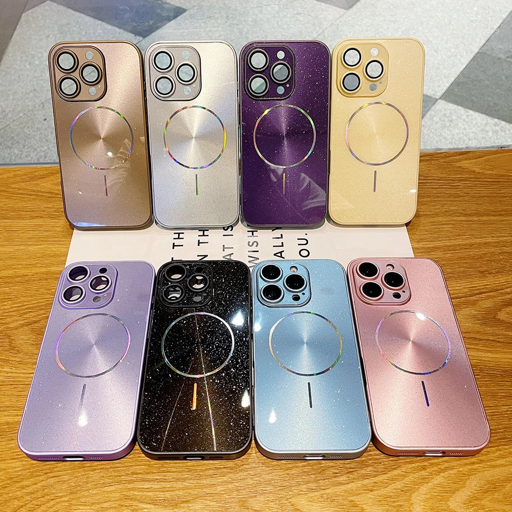Glitter Aurora Magnetic Phone Case
