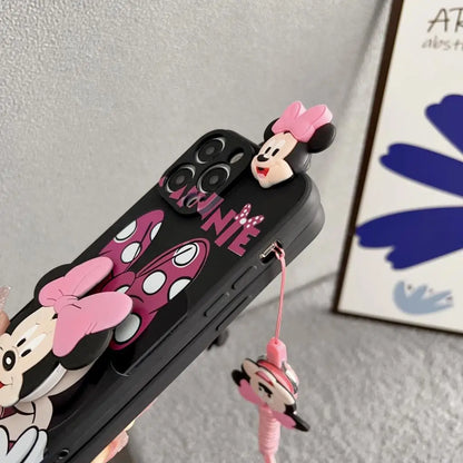 Minnie Mickey Head Phone Case for iPhone