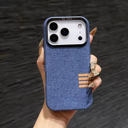 Retro Linen Fabric Magnetic Phone Case