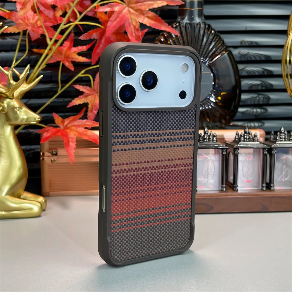 Carbon Fiber Magnetic Phone Case