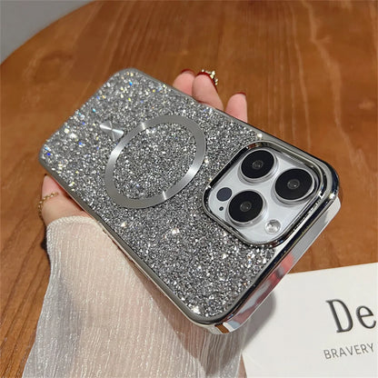 Magnetic Glitter Sequin Phone Case