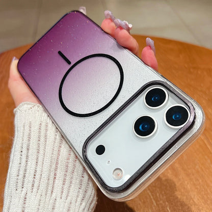 Gradient Glitter Magnetic Phone Case