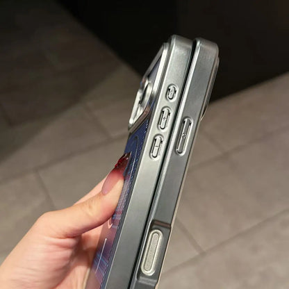 Carbon Fiber Armor Magnetic Phone Case