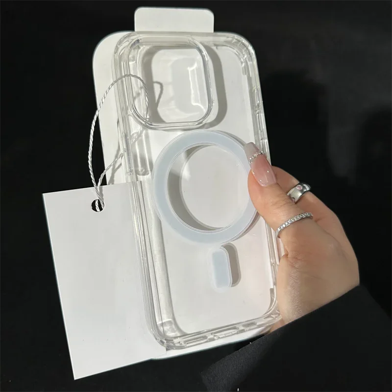 Snoopy Magnetic Transparent Phone Case