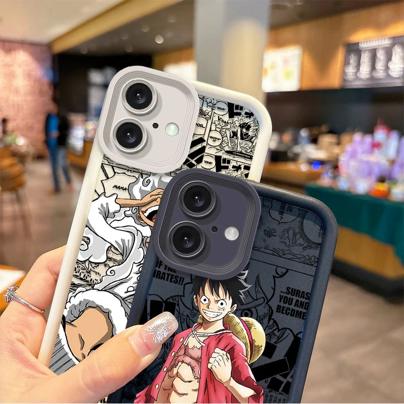 One Piece Anime Soft Silicone Phone Case
