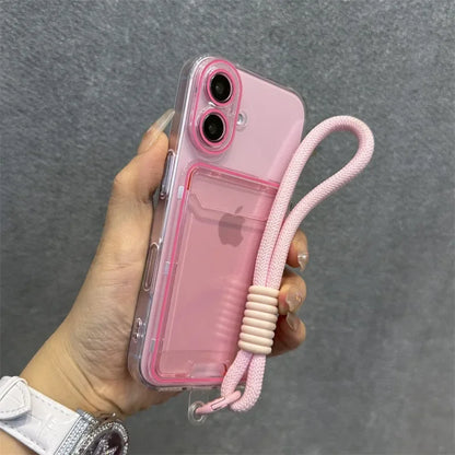 Candy Color Card Pack Case for iPhone