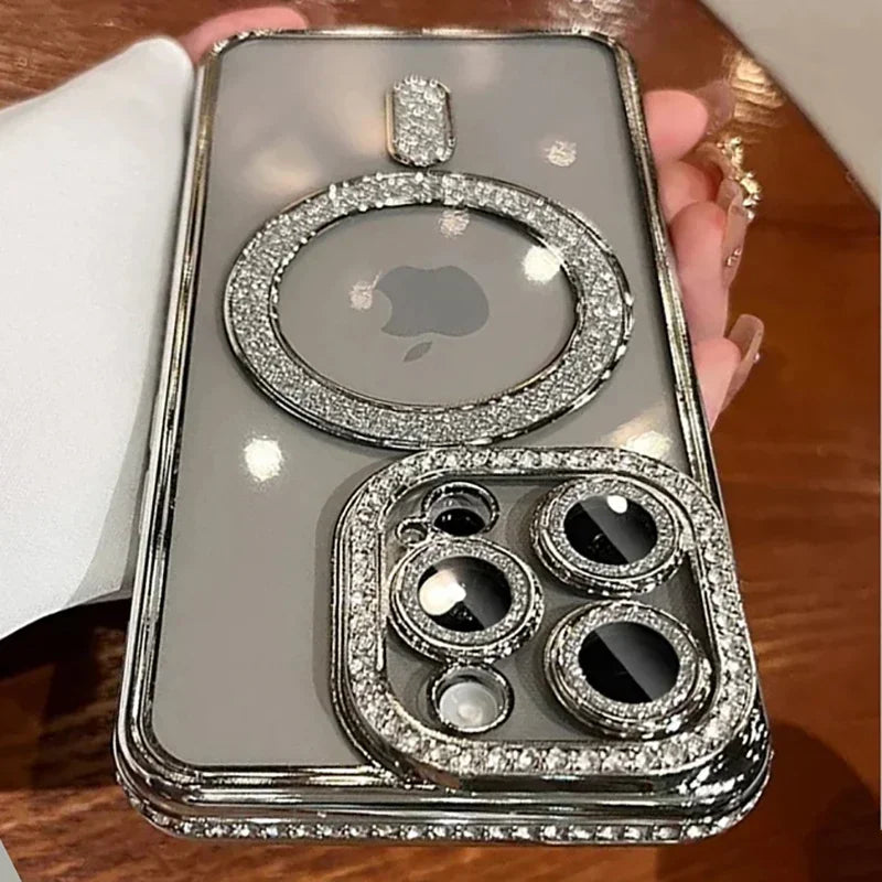 Glitter Transparent Phone Case