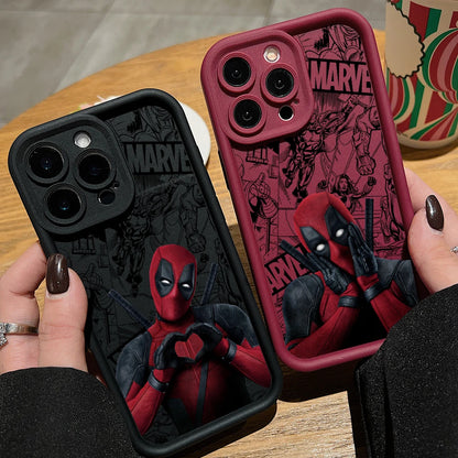 Marvel Deadpool Cartoon Phone Case