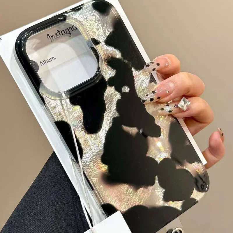Gradient Leopard Print Phone Case