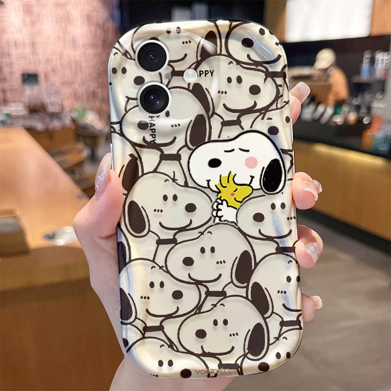 Snoopy Clear Soft Silicone Phone Case