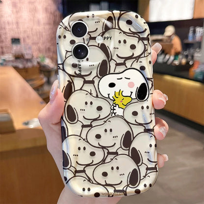 Snoopy Clear Soft Silicone Phone Case