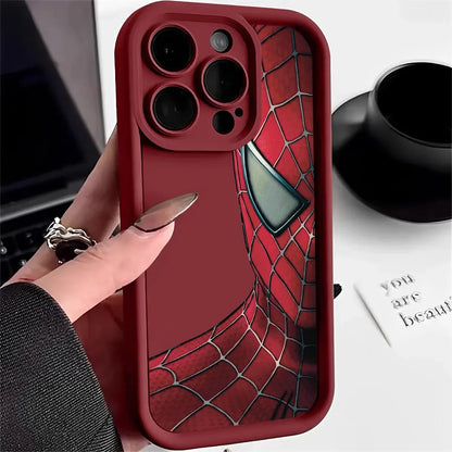 Marvel Spider-Man Soft Phone Case For iPhone