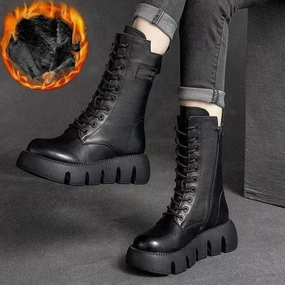 ColdGuard™ Ankle Boots – Plush Warmth, Rugged Style!