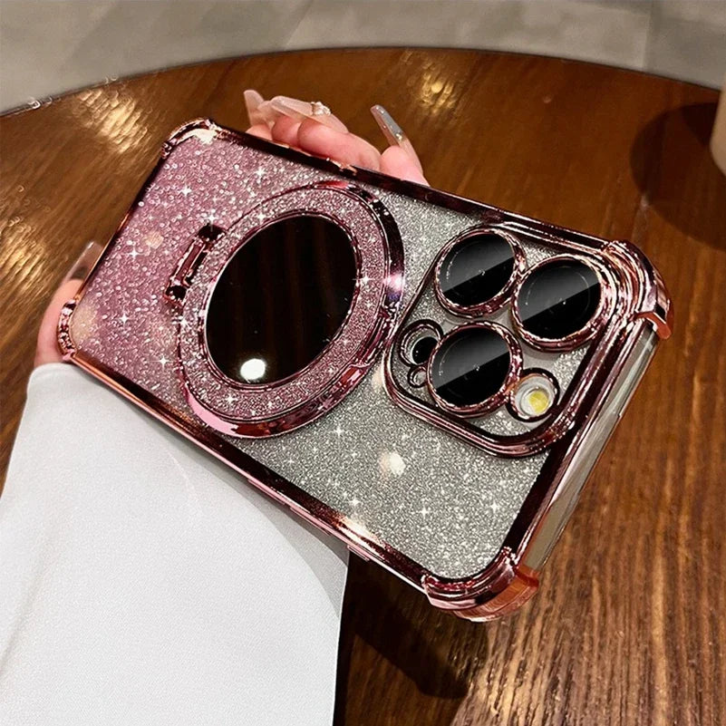 Magsafe Glitter Mirror Phone Case