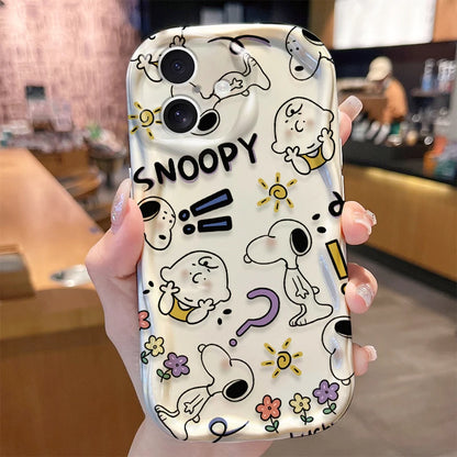 Snoopy Clear Soft Silicone Phone Case