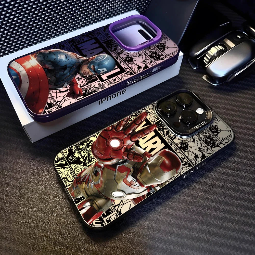 Iron Man Captain America Phone Case