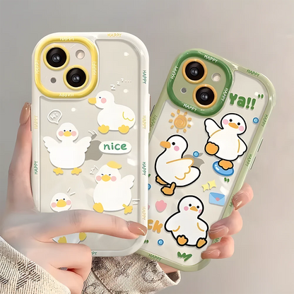 Cute Cat Silicone Phone Case