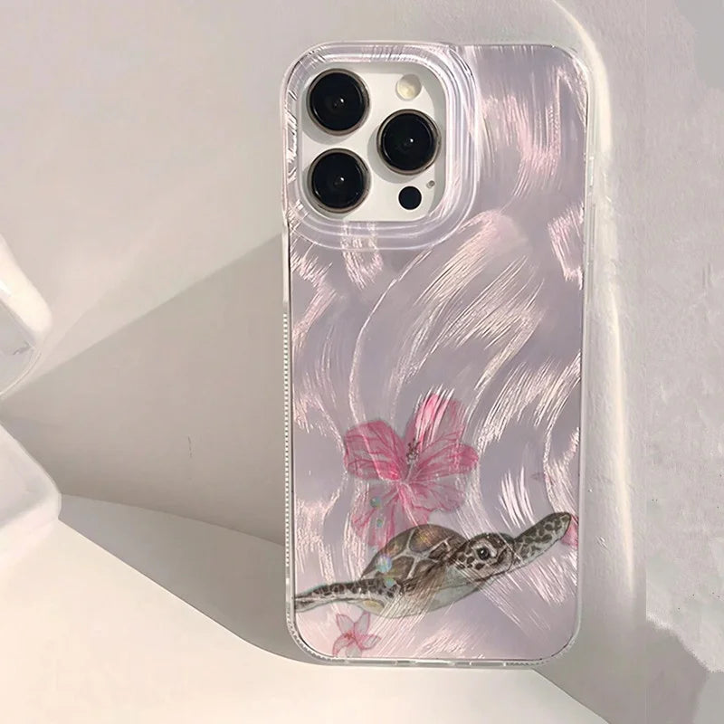 Turtle Pattern Phone Case