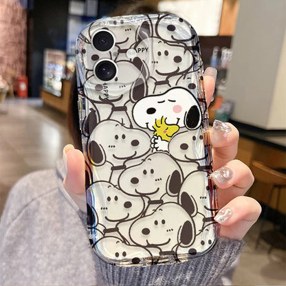 Snoopy Clear Soft Silicone Phone Case