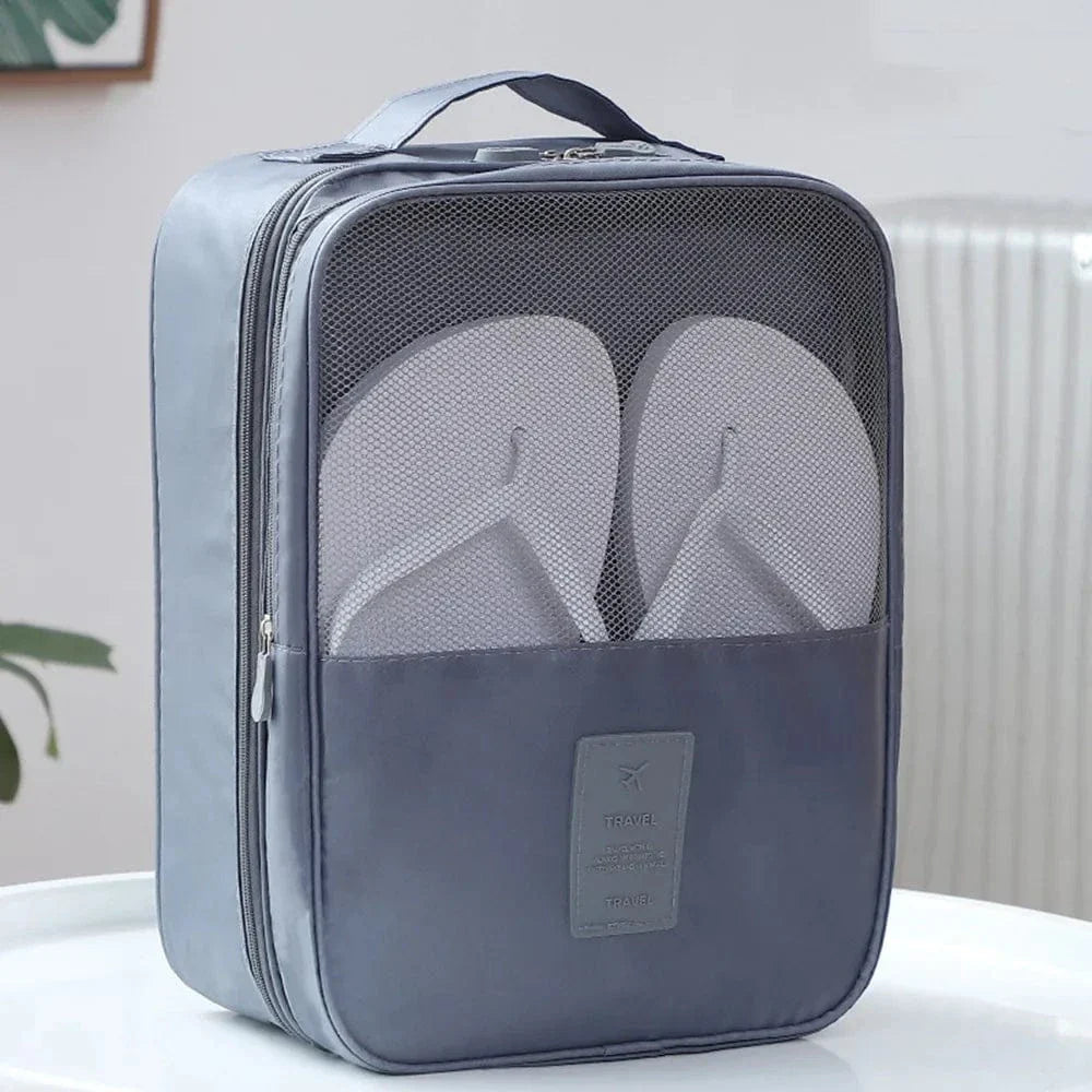 🎒 KickStash™ – The Ultimate Travel Shoe Pouch