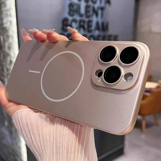 Frosted Electroplated Phone Case
