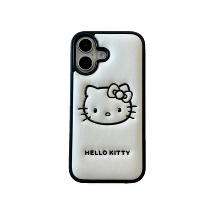 Hello Kitty Cartoon Leather Phone Case