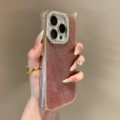 3 in 1 Glitter Candy Color Phone Case